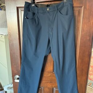 lululemon athletica Navy Athletic Zip Pocket Pants